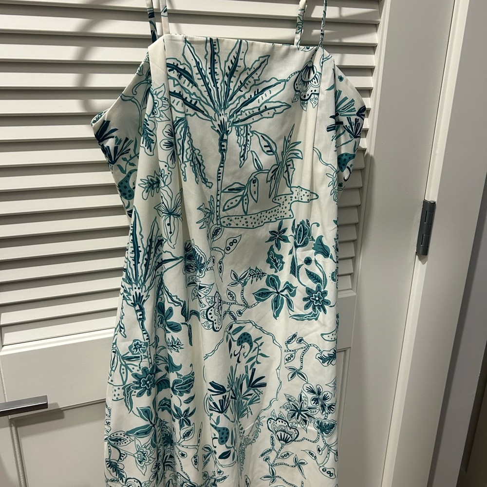 Floral Print Spaghetti Strap Dress
